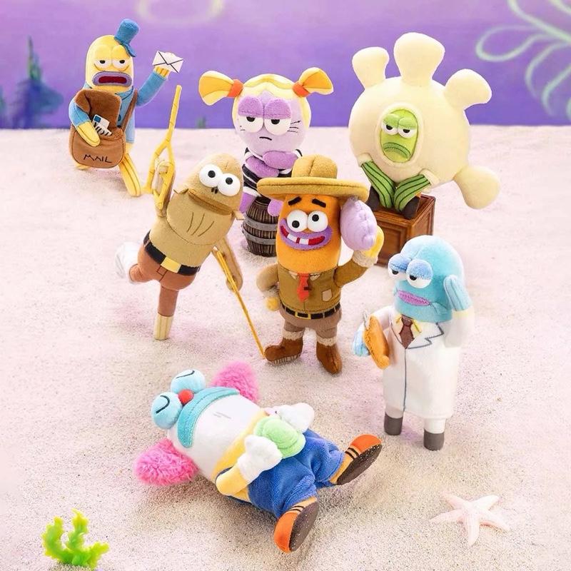 POP MART Residents of Bikini Bottom Whimsical Plush 2.0 Blind Box Series