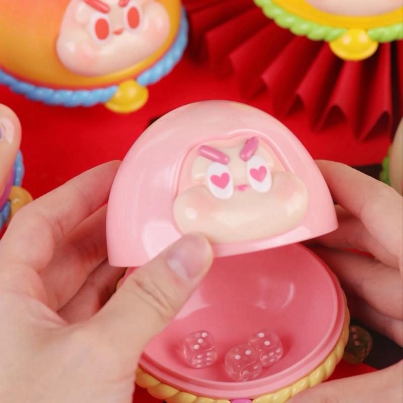 HIDDEN WOOO SLLO Fortune Daruma Blind Box Series