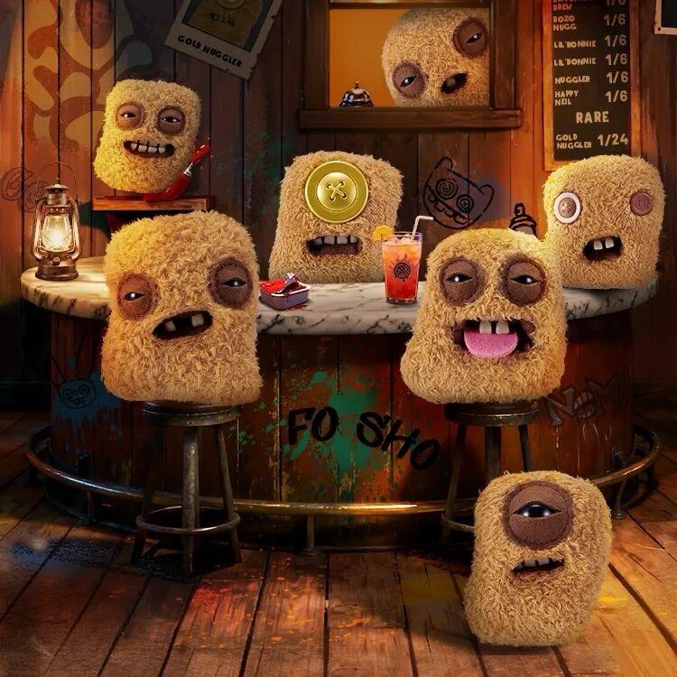 FUGGLER Nuggets Plush Keychain Blind Box Series