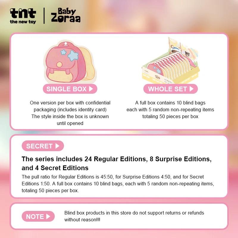 TNTSPACE Zoraa Tiny Kindergarten Mini Blind Pack Series