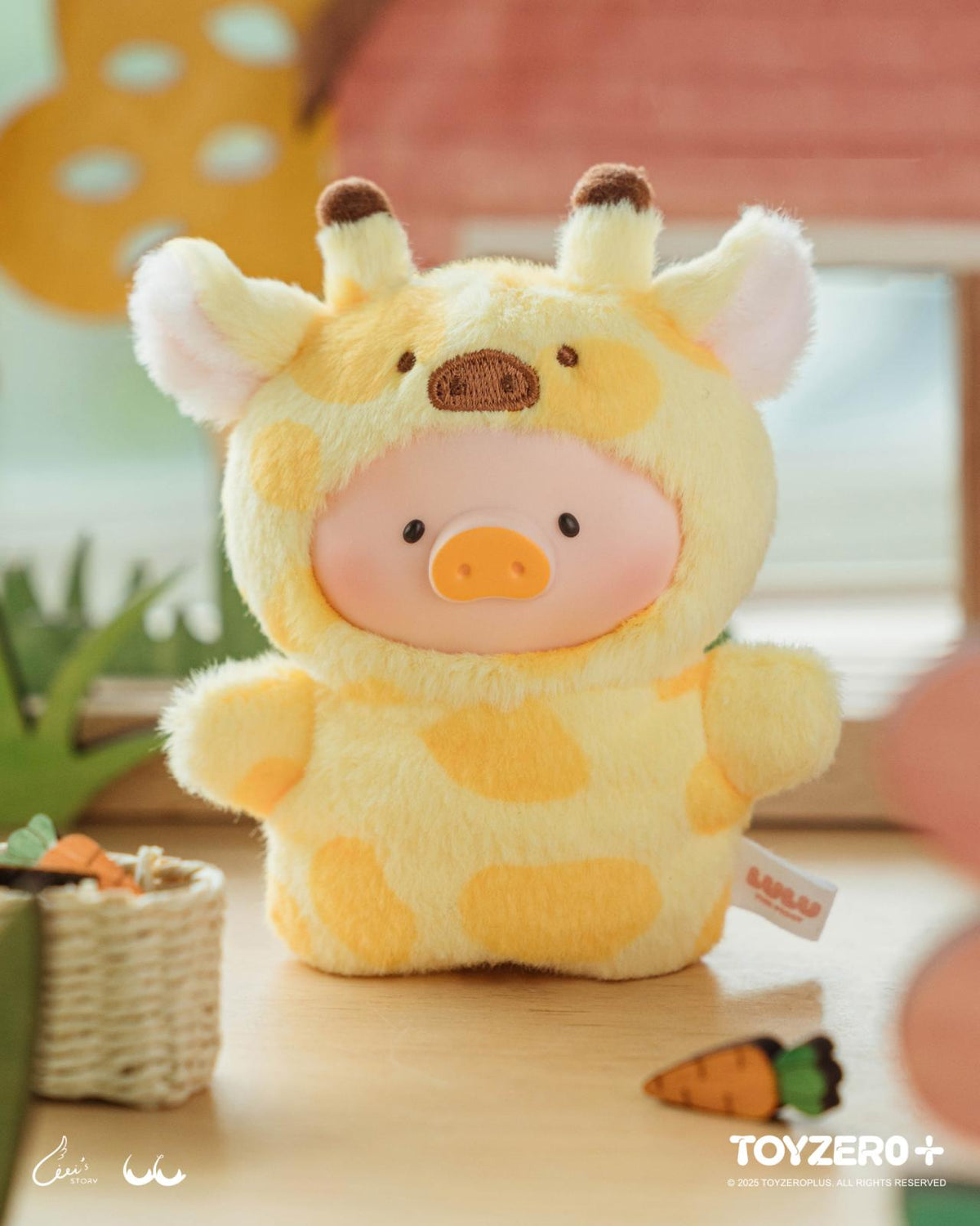 ToyZeroPlus LuLu the Piggy Animal Party Puppet Plush Keychain Blind Box Series
