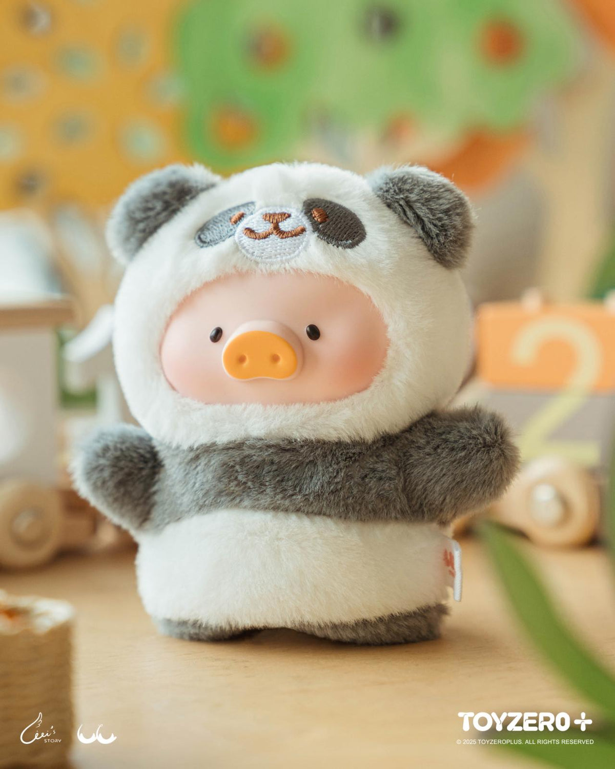 ToyZeroPlus LuLu the Piggy Animal Party Puppet Plush Keychain Blind Box Series