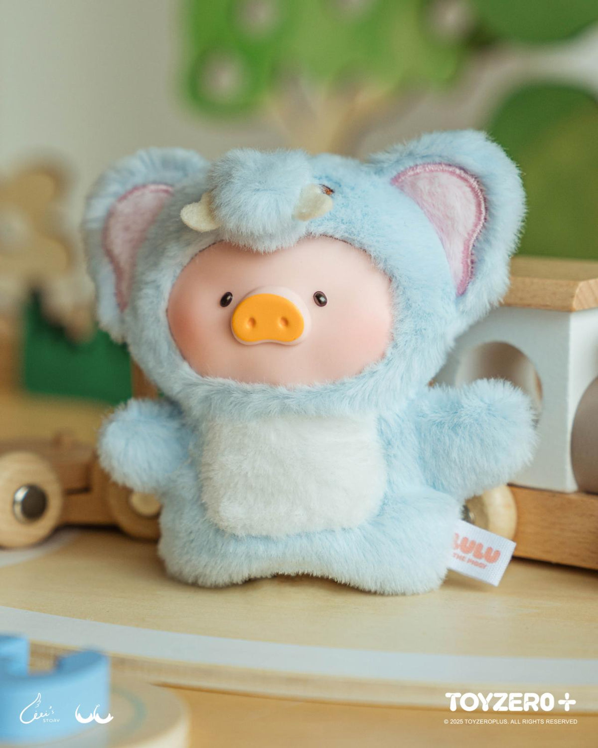 ToyZeroPlus LuLu the Piggy Animal Party Puppet Plush Keychain Blind Box Series