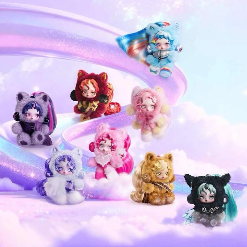 POP MART Skullpanda x MLP Plush Pendant Blind Box Series