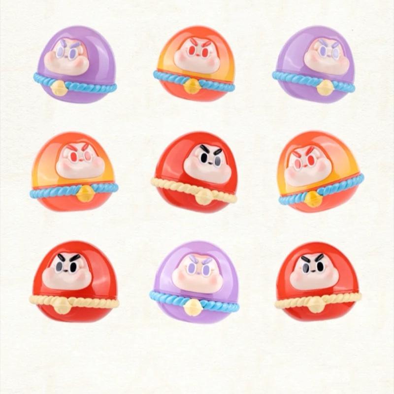 HIDDEN WOOO SLLO Fortune Daruma Blind Box Series