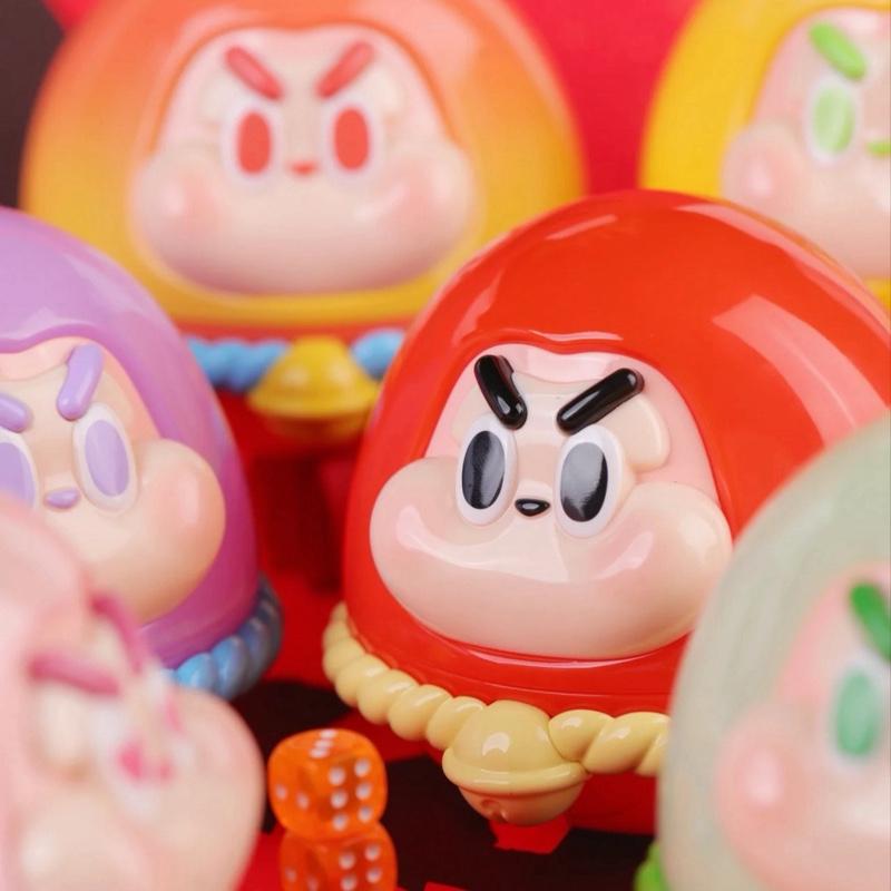 HIDDEN WOOO SLLO Fortune Daruma Blind Box Series