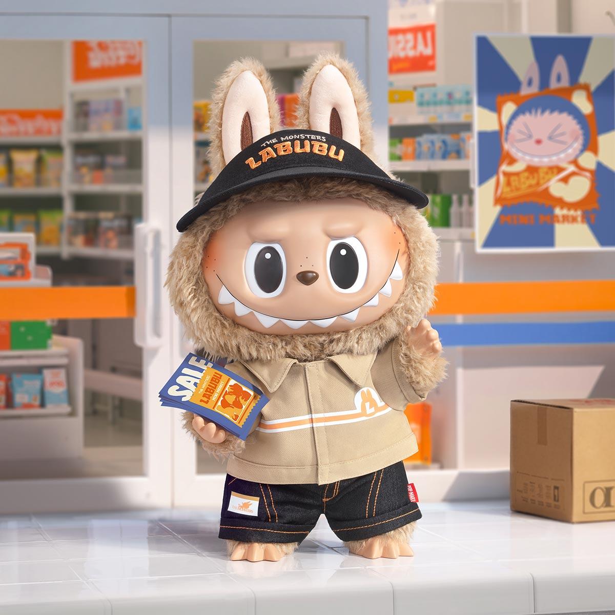 The Monsters Labubu Naughty Cashier Plush (37CM)