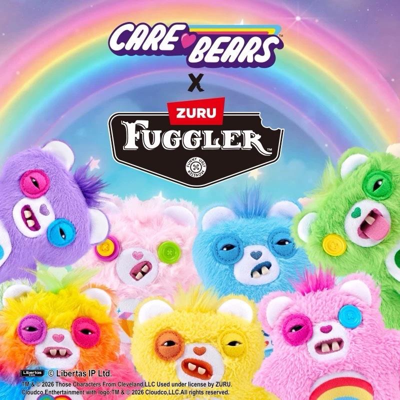 FUGGLER Care Bears Plush Keychain Blind Box Series